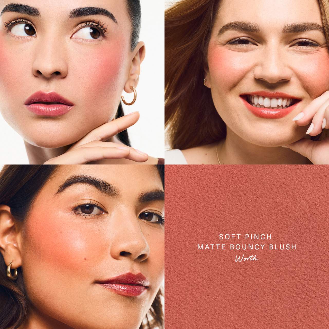 SOFT PINCH MATTE BOUNEY BLUSH (Blush En Crema) Rare Beauty