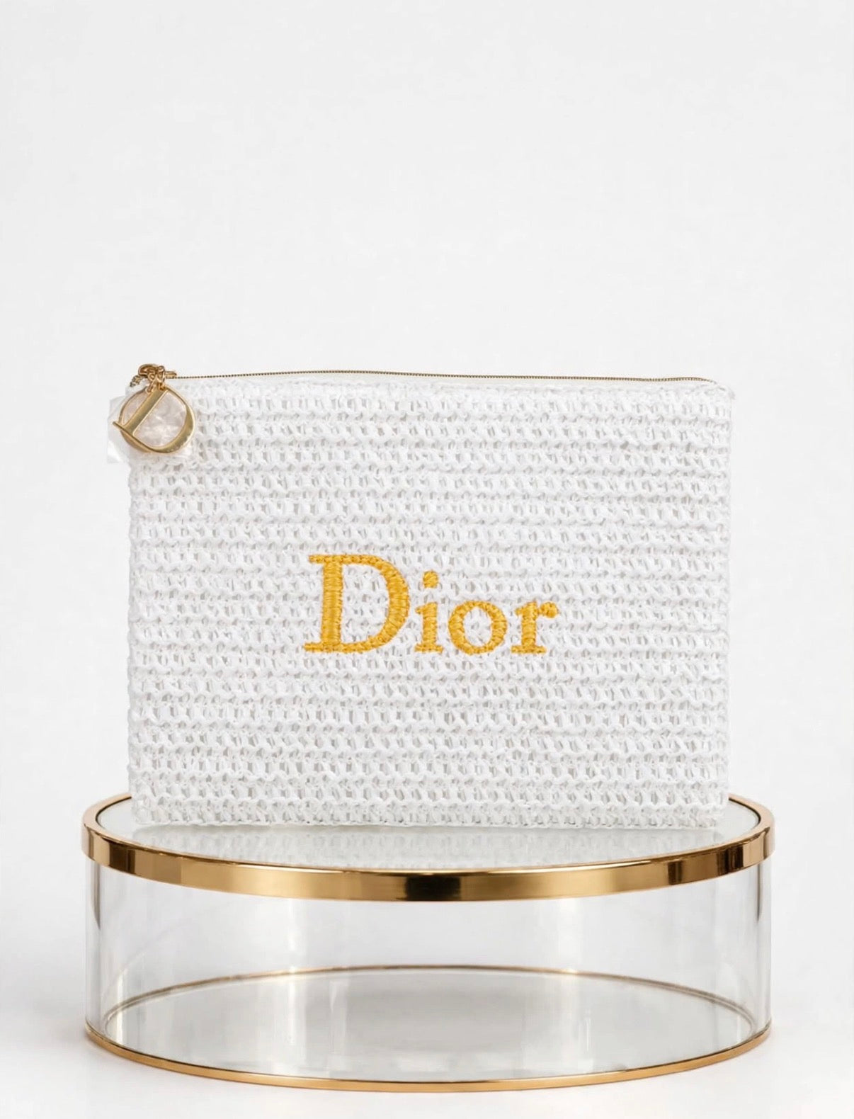 Cosmetiquera Dior Raffia