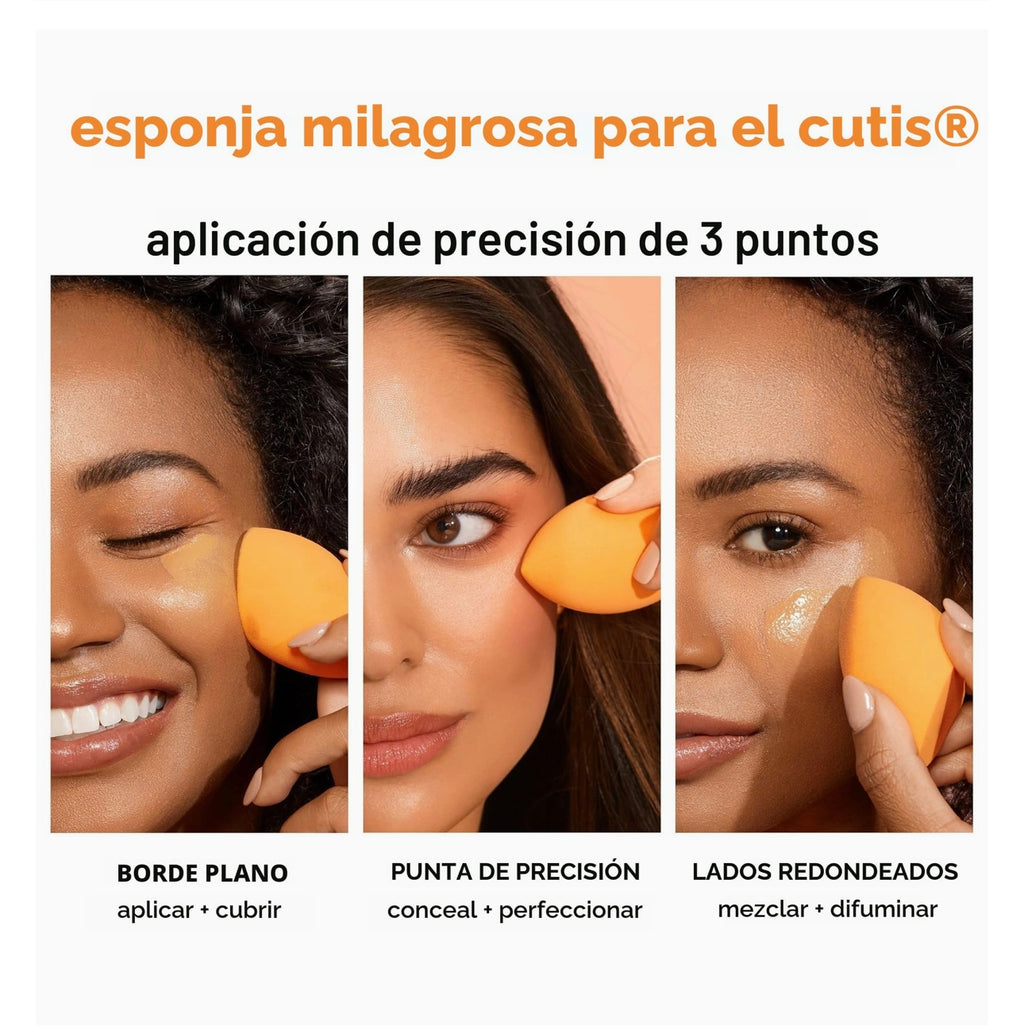 REAL TECHNIQUES ASSORTED MAKEUP BLENDING SPONGES