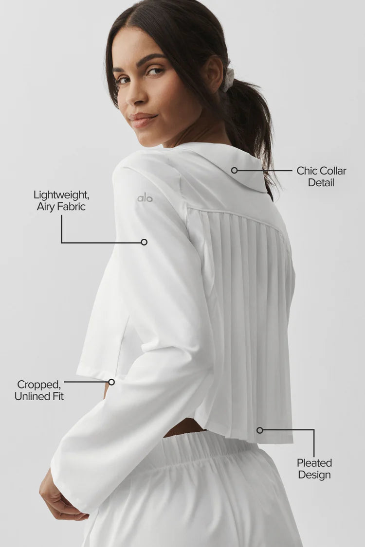 CAMISA CORTA MANGA LARGA- ALO YOGA
