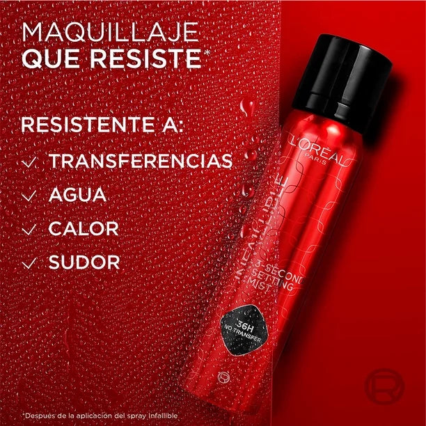 FIJADOR DE MAQUILLAJE LOREAL INFALLIBLE