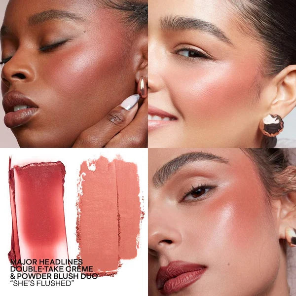 RUBOR DOUBLE TAKE CREAM & POWDER PATRICK TA