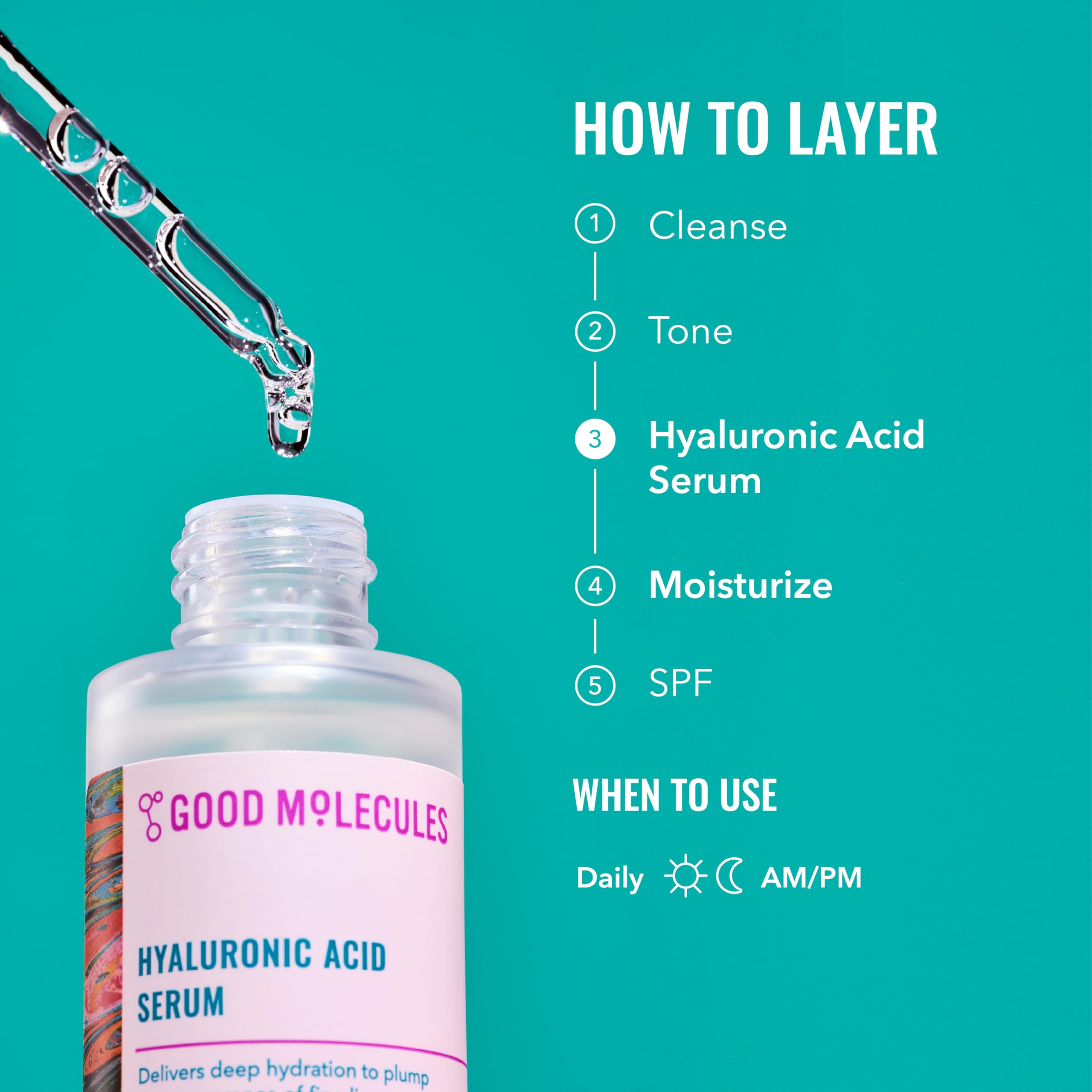 GOOD MOLECULES HYALURONIC ACID SERUM
